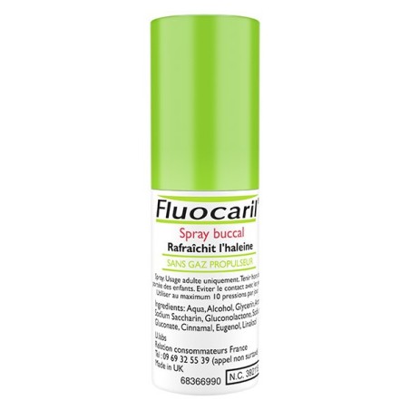 FLUOCARIL Spray Buccal haleine fraîche - 15 ml 