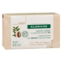 KLORANE Savon Crème au Beurre de Cupuaçu BIO Fleur de Cupuaçu - 100G
