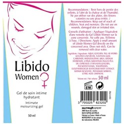 LIBIDO WOMEN - Gel lubrifiant - Sécheresse Vaginale 50ML