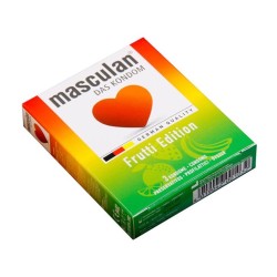 Masculan Frutti Edition – Boîte 3 préservatifs