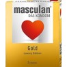 Masculan Gold – Boîte 3 préservatifs