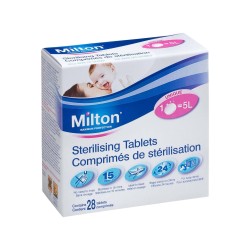 Milton Comprimés de Stérilisation 28 comprimés