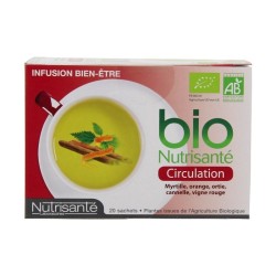 Nutrisanté Infusion Bio Circulation 20 Sachets