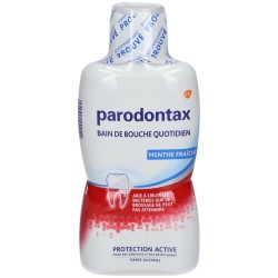 Parodontax Bain De Bouche Soin Actif Quotidien Gencives Extra Fresh 500ml