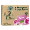 Le Petit Olivier Savonnettes Extra Douces rose 2*100g