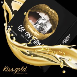 PRESERVATIF KISS GOLD ICE ON FIRE PAQUET/3