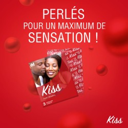 PRESERVATIFS KISS FRAISE BOITE/3