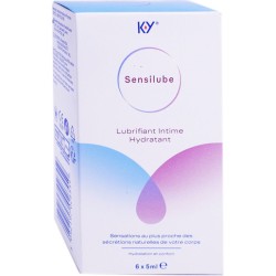 DUREX Sensilube fluide lubrifiant intime - 6x5ml