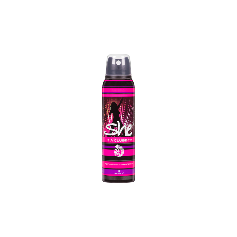 SHE CLUBBER Déodorant Spray - 150ml