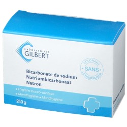 Gilbert Bicarbonate de Sodium Hygiène Bucco-Dentaire - 250g