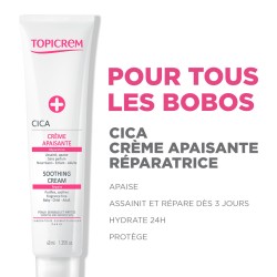 Topicrem Cica + Crème Réparatrice - 40ml