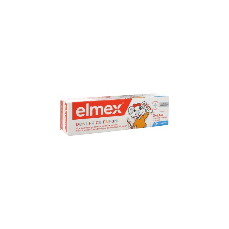 ELMEX DENTIFRICE ANTI-CARIES ENFANT 3/6 ANS - 50ml